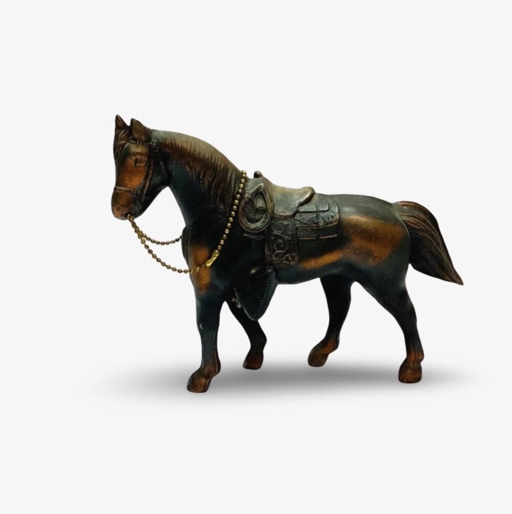 Vintage Copper Horse Figurine Fair Prize